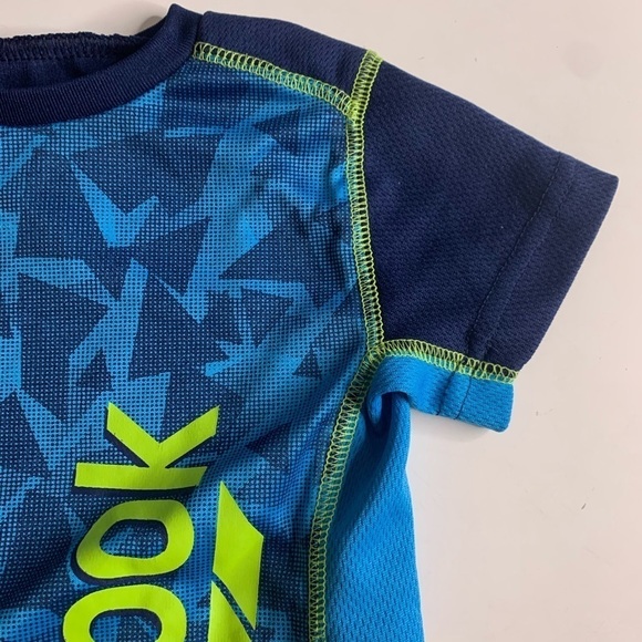 Reebok Baby Short Sleeve Mesh Athletic activewear T-shirt 24 months - Picture 4 of 7